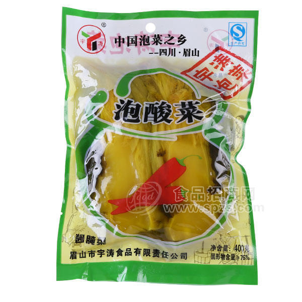 ·宇涛 泡酸菜 酱腌菜 400g 