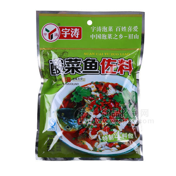 宇濤 酸菜魚佐料 醬腌菜 280g