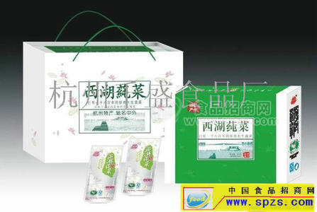 誠(chéng)招各大城市代理正宗原產(chǎn)品牌"西湖莼菜"