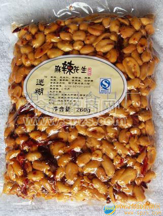 供應(yīng)迷糊 麻辣花生260g