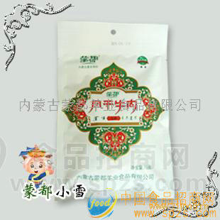 蒙都/风干牛肉干/清真（孜然70g）风干牛肉