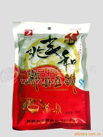 川菜之魂 兆豐牌 600g 正宗郫縣豆瓣 兆豐和 15袋/件 川菜調(diào)料