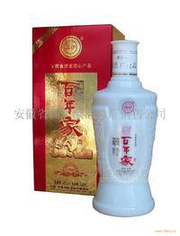 亮光纸合瓷瓶百年家酒
