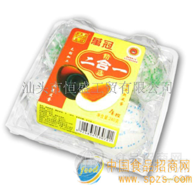 松花皮蛋+潮汕咸鸭蛋