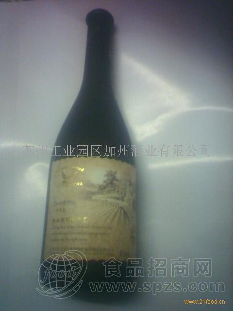 加州橡树谷98窖藏干红葡萄酒
