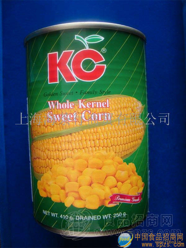 诚招各地泰国KC牌玉米粒经销商