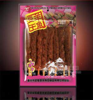 羊角豆干90克 麻辣串烧
