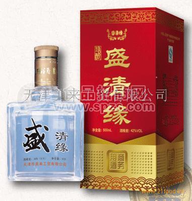 盛清缘御酒38度