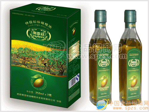 供应弗雷兹250ml特级初榨橄榄油两瓶礼盒装