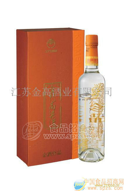 供應58°0.5L金酒珍品（黃龍）