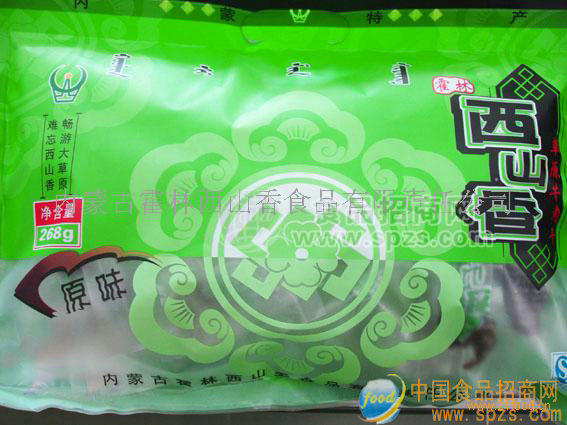 268克风干牛肉干