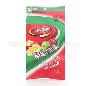 素子园果蔬脆休闲食品 千家素果系列脆爽苹果脆 苹果片120g