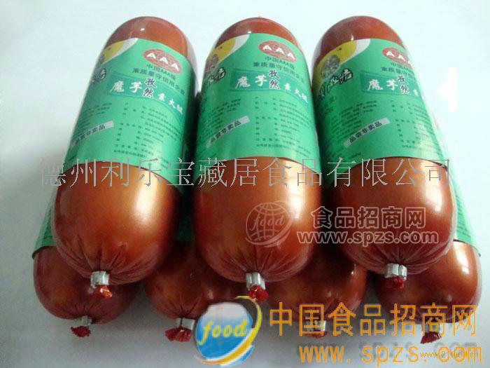 供应魔芋素火腿(孜然味）