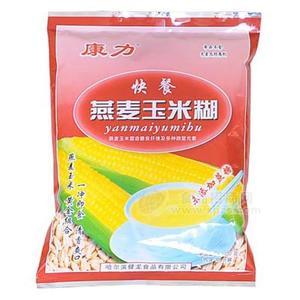 燕麥玉米糊、粗糧食品、營養(yǎng)早餐、快餐粥
