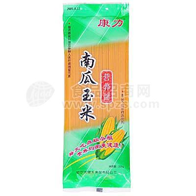 南瓜玉米營(yíng)養(yǎng)面、掛面、面條、特色食品