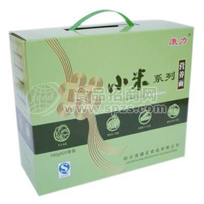 小米面條禮品盒、雜糧掛面、特色食品、掛面