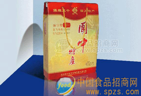 张飞豆干阆中三绝大礼品盒