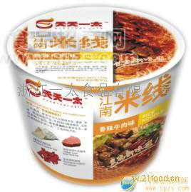 江南米线香辣牛肉