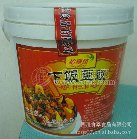 供应豆豉（餐饮装下饭豆豉）1*7000g/桶