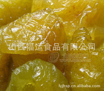 山西食品公司热销休闲吧梨脯