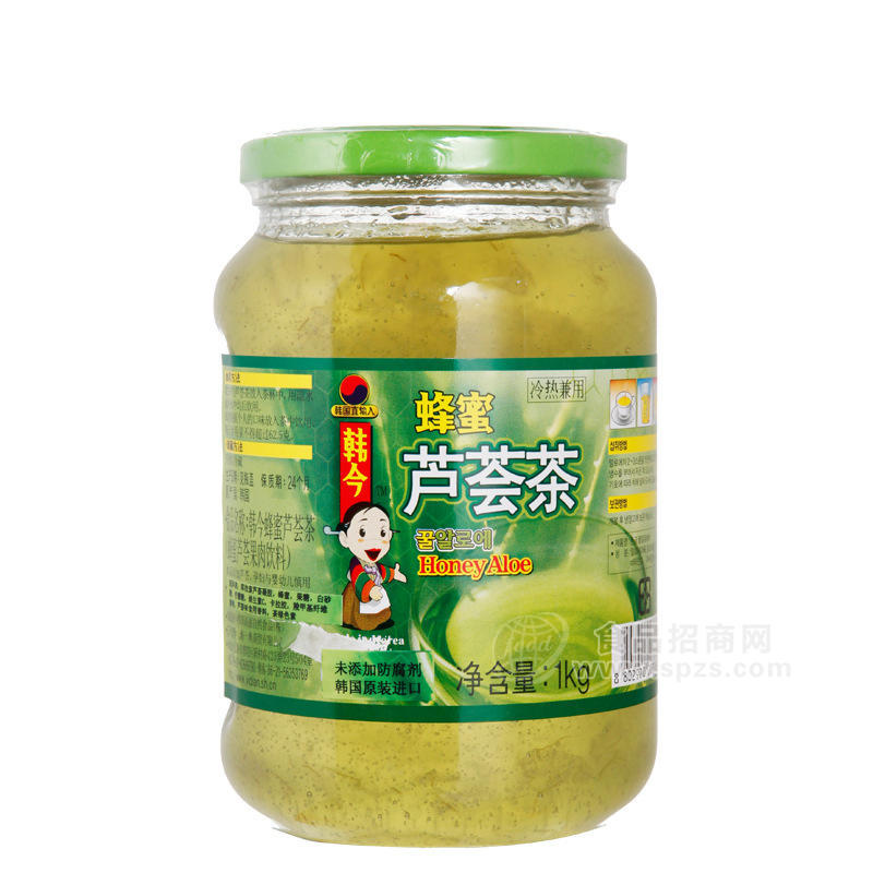 供應(yīng)排毒養(yǎng)顏 韓國(guó)進(jìn)口 韓今蜂蜜蘆薈茶1kg