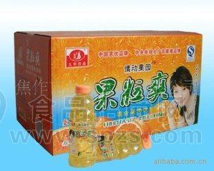 果粒爽，混合果肉饮料，九州华洋果粒爽