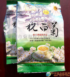 菊海杭白菊100g中封袋裝