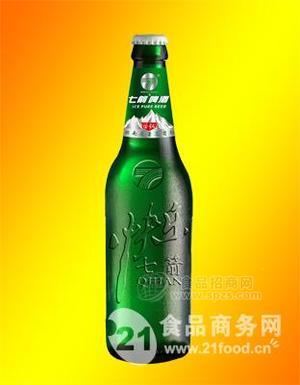 快樂七箭浮雕瓶330ml小支啤酒