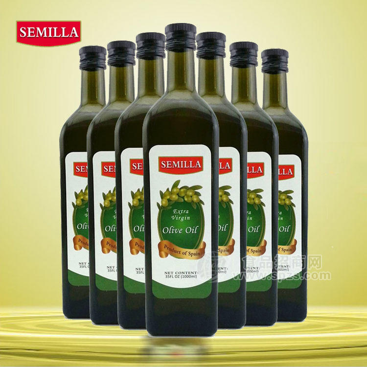 莎米娜品牌橄欖油1000ml/瓶 特級(jí)初榨 健康食用油