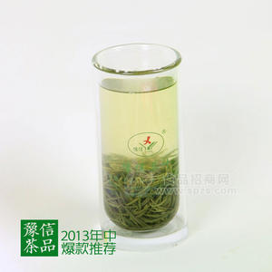 豫信信陽(yáng)毛尖茶葉 散裝雨前高山茶 2013春茶綠茶