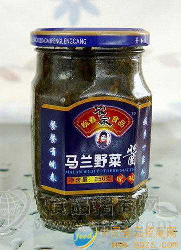 马兰野菜酱