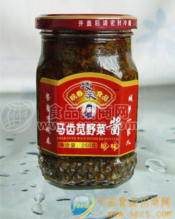 马齿苋野菜酱