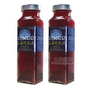 蓝莓野果汁350ml