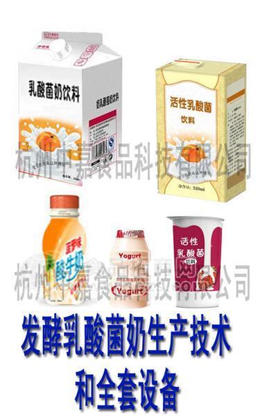 提供发酵乳酸菌奶生产技术和设备