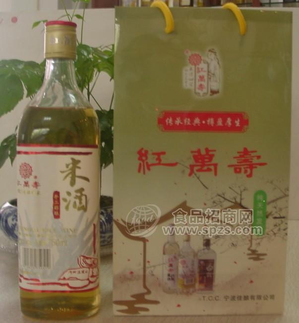 供應(yīng)手工純釀米酒世家紅萬壽米酒