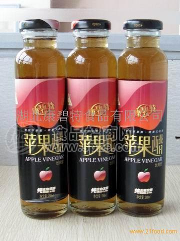 供應(yīng)康碧特蘋果醋之醋語系列玻璃瓶298ml(1x12)