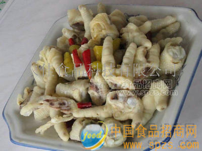无骨鸡爪、无骨鸭掌