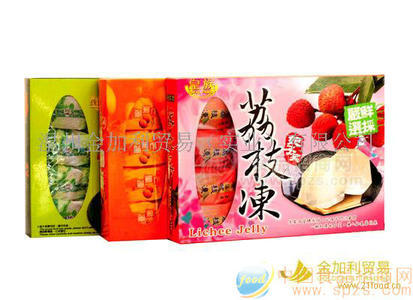 进口果冻系列有17个口味