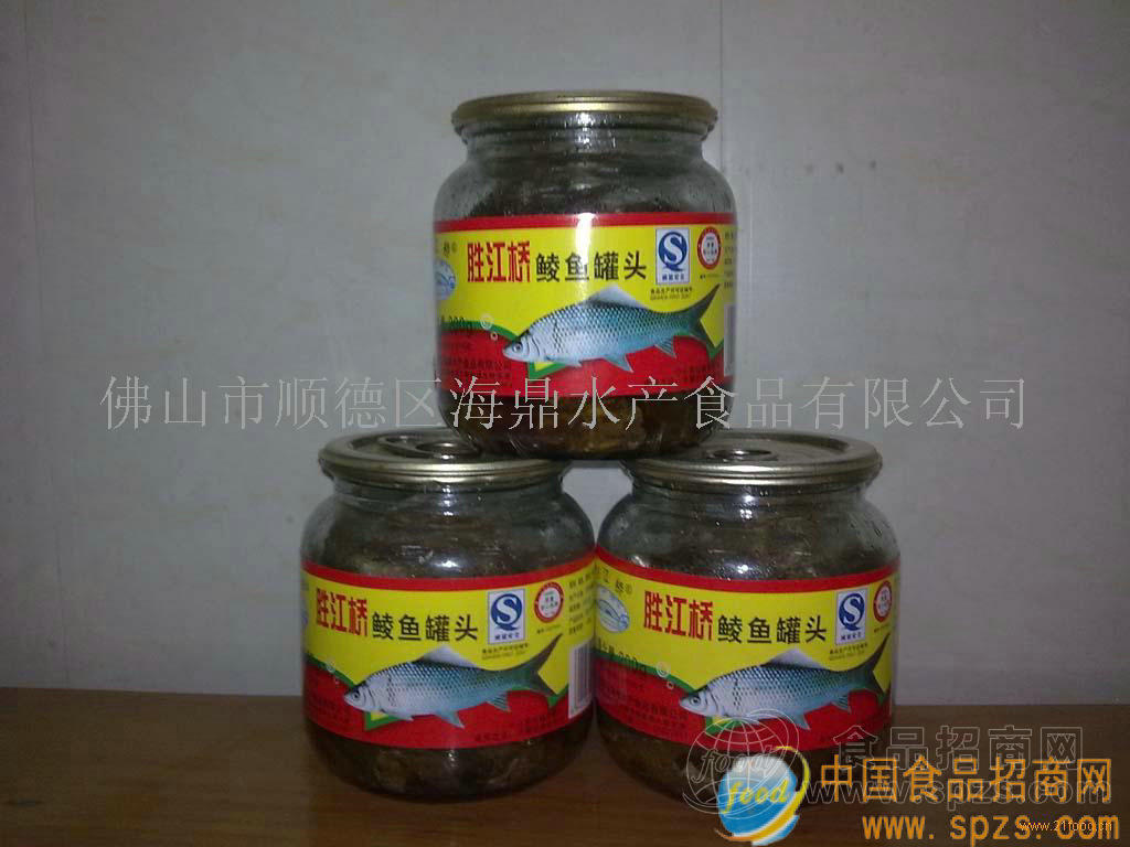 玻璃瓶豆豉鲮鱼罐头