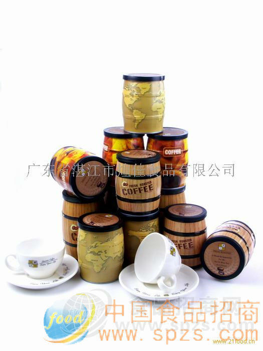 [四季工坊]罐装精品咖啡豆/速溶咖啡系列
