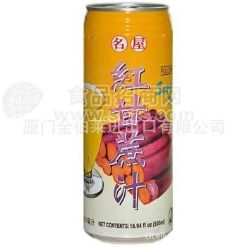 供应台湾进口食品 名屋红甘蔗汁 甘蔗 名屋饮料 24罐/箱