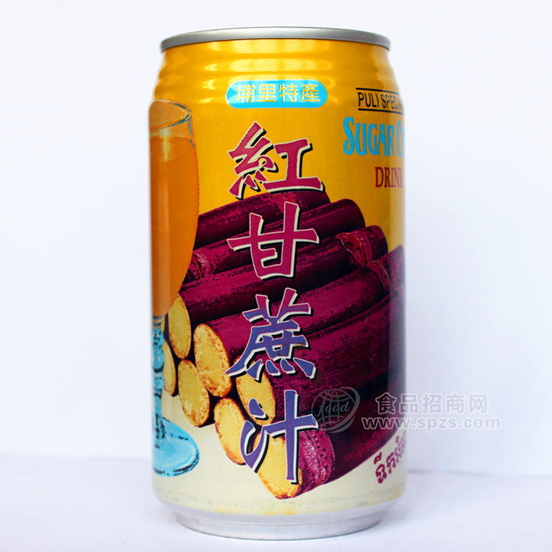 供应台湾进口食品 名屋红甘蔗汁340ml 名屋饮料 24瓶/箱