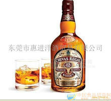 英文芝华威士忌酒