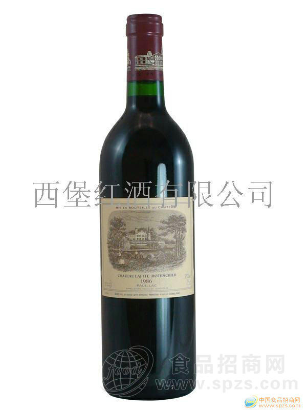 供应拉菲庄园红葡萄酒