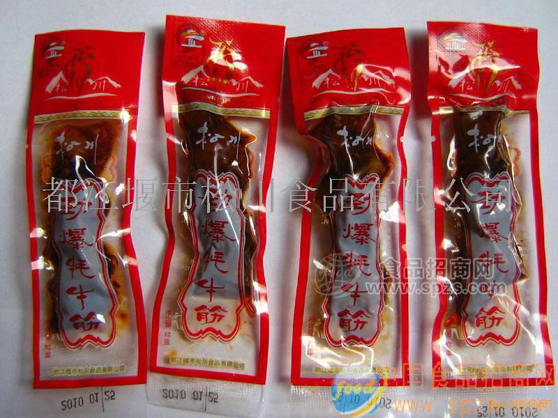 供应松川劲爆牦牛筋（香辣牛蹄筋）