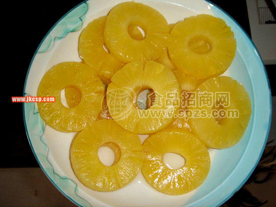 烘焙糖水菠萝片