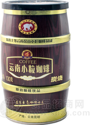 云南小粒咖啡 炭烧