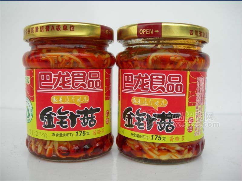 175g金針菇系列（紅油、泡椒）醬腌菜