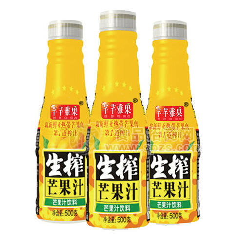 芊芊雅果 生榨芒果汁果汁飲料500g