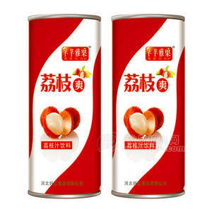 芊芊雅果 荔枝爽果汁饮料240ml